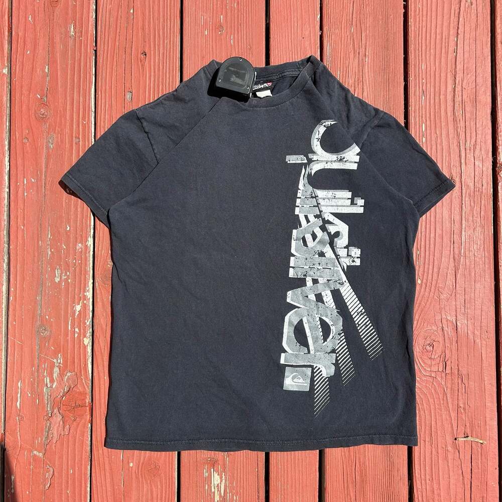 Quiksilver Graphic Logo T-Shirt Black